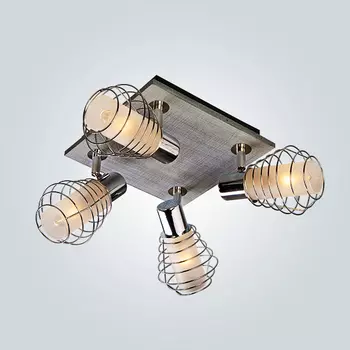 Светильник спот Eurosvet 20039 20039/4 хром/серый