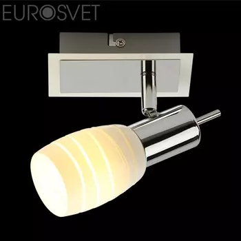 Светильник спот Eurosvet 20046 20046/1 хром/белый