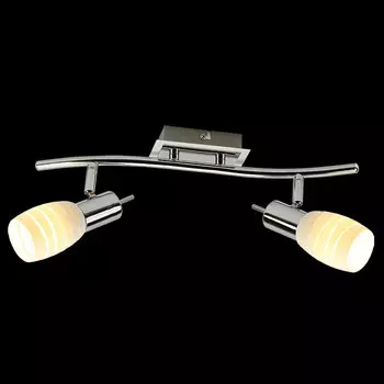 Светильник спот Eurosvet 20046 20046/2 хром/белый