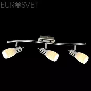 Светильник спот Eurosvet 20046 20046/3 хром/белый