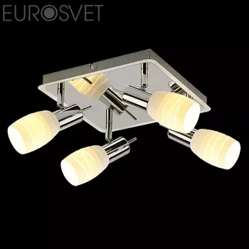 Светильник спот Eurosvet 20046 20046/4 хром/белый