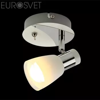 Светильник спот Eurosvet 20048 20048/1 белый/хром