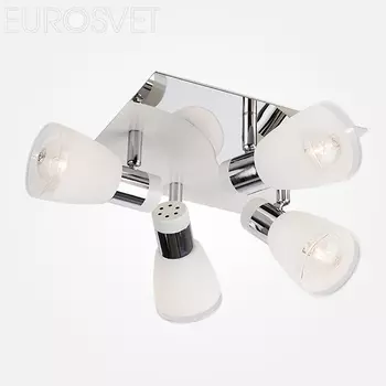 Светильник спот Eurosvet 20048 20048/4 белый/хром