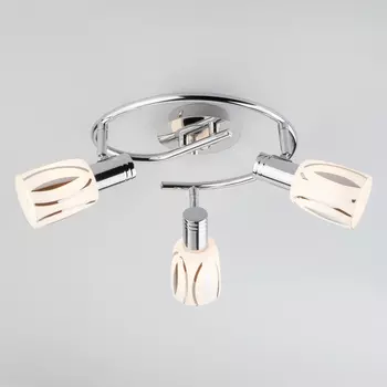 Светильник спот Eurosvet 20115/3 хром