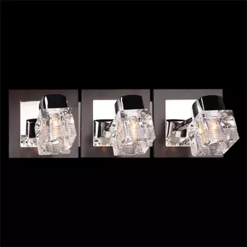 Светильник спот Eurosvet 20140 20140/3 хром/венге