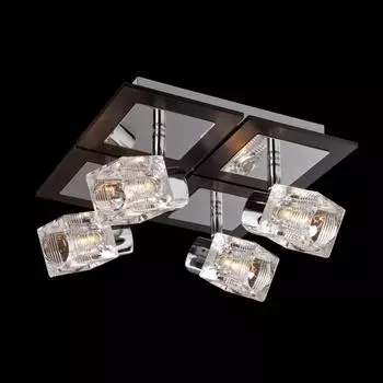 Светильник спот Eurosvet 20140 20141/4 хром/венге