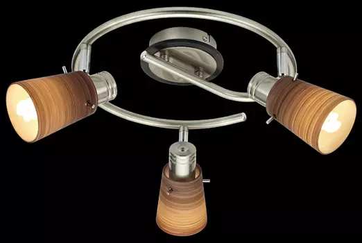 Светильник спот Eurosvet 20147 20148/3 сатин/никель