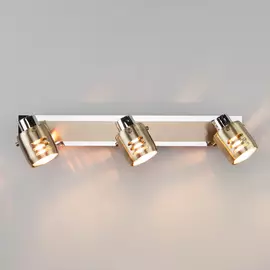 Светильник спот Eurosvet Leonardo 23463/3 хром/античная бронза