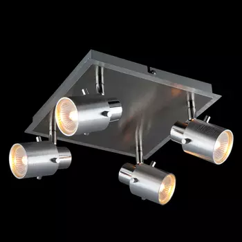 Светильник спот Eurosvet 23978 23978/4 хром/алюминий-сатин/никель