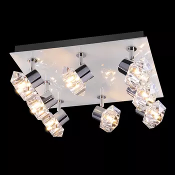 Светильник спот Eurosvet 25332 25332/8 хром/белый