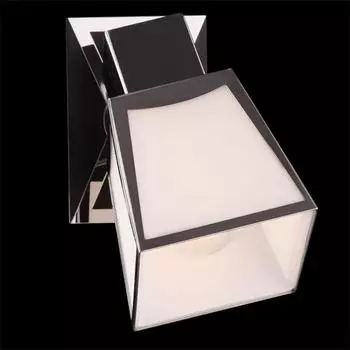 Светильник спот Eurosvet 57021 57021/1 хром/венге