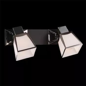 Светильник спот Eurosvet 57021 57021/2 хром/венге