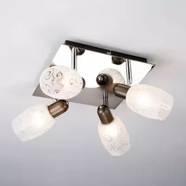 Светильник спот Eurosvet Andre 60301/4 хром/венге