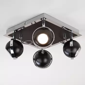 Светильник спот Eurosvet Coople 20056/4 черный