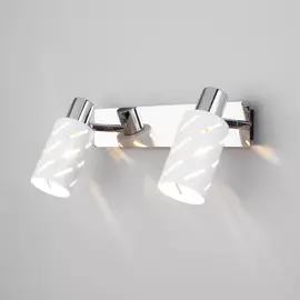 Светильник спот Eurosvet Fente 20090/2 белый/хром