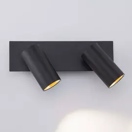 Светильник спот Eurosvet Fleur 20066/2 LED черный/золото