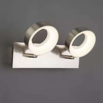 Светильник спот Eurosvet Frisco 20065/2 сатин-никель 12W