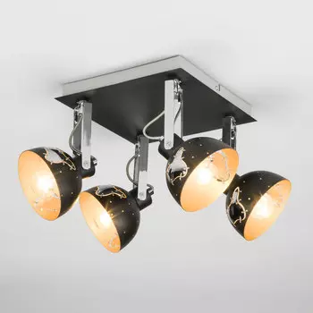 Светильник спот Eurosvet Grunge 20069/4 черный