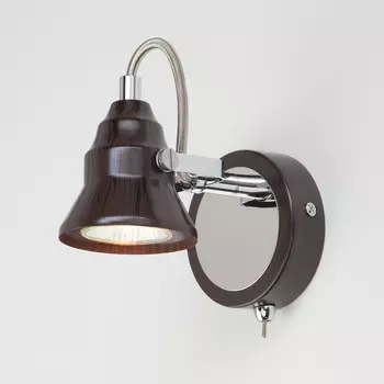 Светильник спот Eurosvet Magnum 20062/1 хром/венге