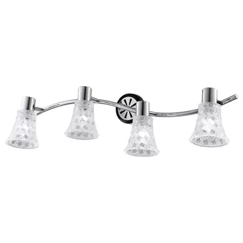 Светильник спот ID lamp Chicago 363/4B-Blackchrome