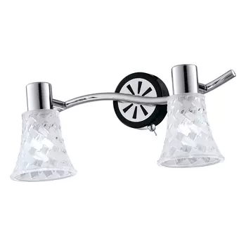 Светильник спот ID lamp Chicago 363/2B-Blackchrome