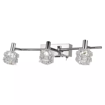 Светильник спот ID lamp Columbia 386/3A-Chrome