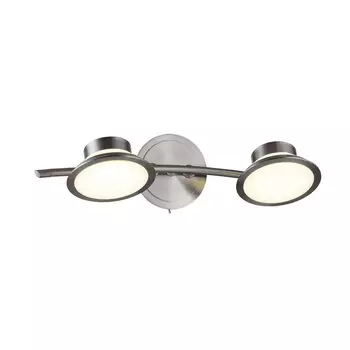 Светильник спот ID lamp Simonta 104/2A-LEDWhitechrome
