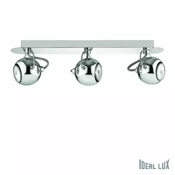 Светильник спот Ideal Lux Lunare LUNARE AP3 CROMO