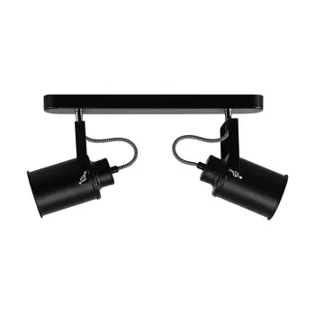 Светильник спот ЭкономСвет 50174 50174/2BK BK