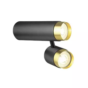 Светильник спот Lumien Hall Sauris LH8020/2C-BK-GD