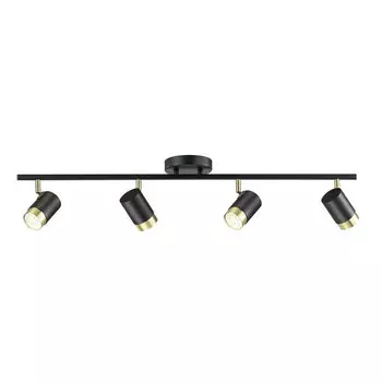 Светильник спот Lumien Hall Sauris LH8020/4C-BK-GD