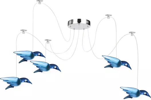 Светильник в форме паука Bird 56671-5H Globo