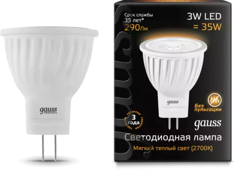 Светодиодная лампа Gauss 132517103