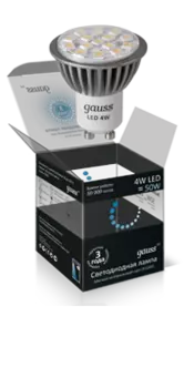 Светодиодная лампа Gauss EB101006204-D