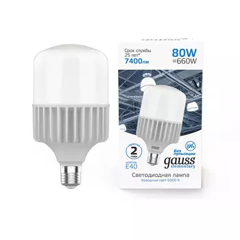Светодиодная лампа Gauss Elementary Т100-160 63438