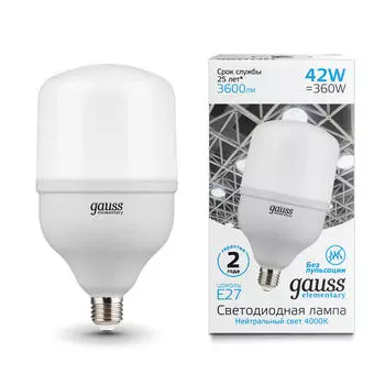 Светодиодная лампа Gauss T100-160 63224