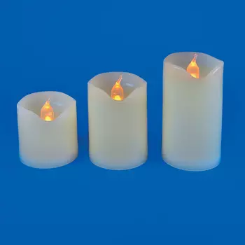 Световая фигура Uniel ULD-F060 WARM WHITE CANDLE SET3