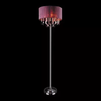 Торшер Eurosvet 3153 3153/3 хром/гранатовый Strotskis торшер