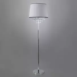 Торшер Eurosvet Opera 01037/1 хром/прозрачный хрусталь Strotskis