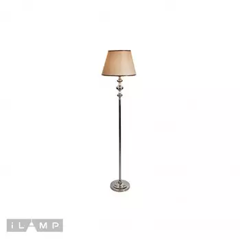 Торшер iLamp Brooklyn F2401-1 Nickel