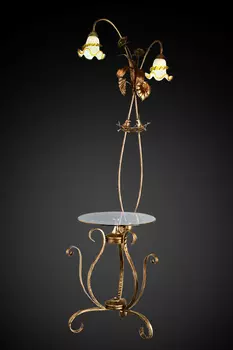Торшер с цветочками 4438 4-4438-2-AB E14 Максисвет