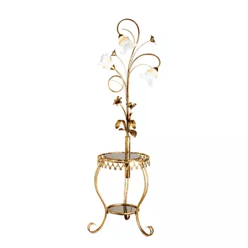 Торшер с цветочками 4461 4-4461-3-AB E14 Максисвет