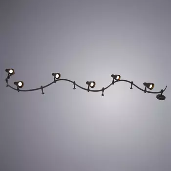 Трековая система Arte Lamp Rails A3058PL-6BK
