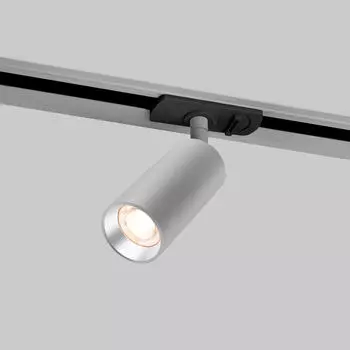 Трековый светильник Elektrostandard Diffe Diffe серебряный 15W 4200K (