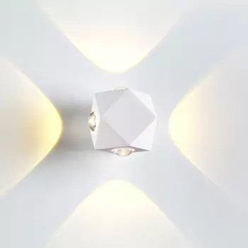 Уличный LED настенный светильник Odeon Light Diamanta 4219/8WL