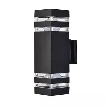 Уличный настенный светильник Arte Lamp Heather A4413AL-2BK