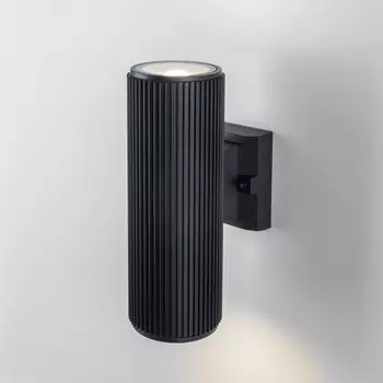 Уличный настенный светильник Elektrostandard 1403 1403 TECHNO черный