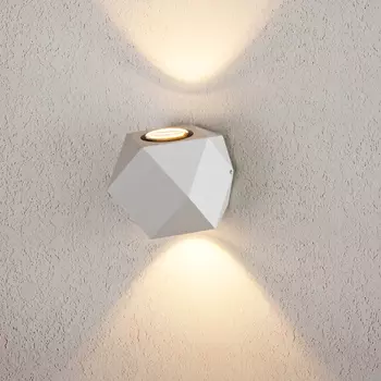 Уличный настенный светильник Elektrostandard Techno LED 1565 TECHNO LED KROKET белый