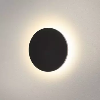 Уличный настенный светильник Elektrostandart 1660 TECHNO LED CONCEPT S черный