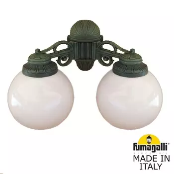 Уличный настенный светильник Fumagalli Globe 250 G25.141.000.VYE27DN